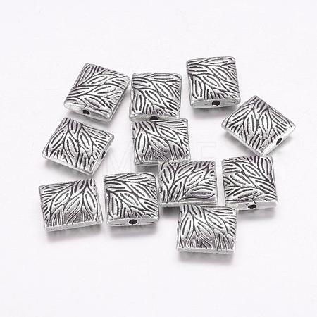 Tibetan Style Alloy Beads TIBEB-ZN29282-S-LF-1