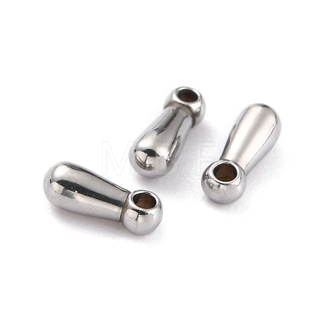 Non-Tarnish 304 Stainless Steel Chain Extender Drop STAS-H153-10C-P-1