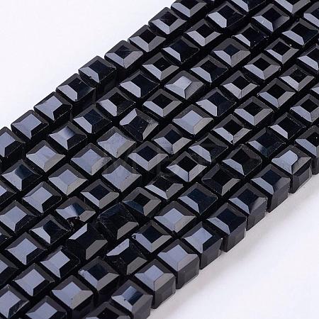 Glass Bead Strands GLAA-R041-6x6mm-20-1