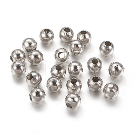 Tarnish Resistant 304 Stainless Steel Spacer Beads LS-STAS-I020-08-1