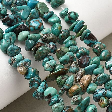 Natural HuBei Turquoise Bead Strands G-H345-A01-07-1