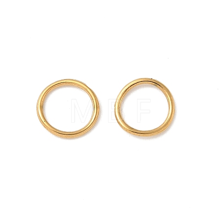 304 Stainless Steel Closed Jump Rings STAS-L300-001G-1