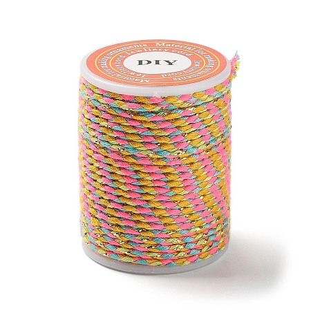 4-Ply Polycotton Cord with Metallic Thread OCOR-Z003-D111-1