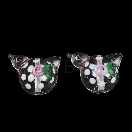 Handmade Lampwork Beads LA-CBAB541-02A-04-1