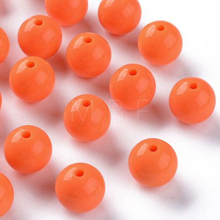 Opaque Acrylic Beads X-MACR-S370-C16mm-A11-1