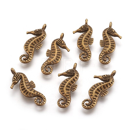 Tibetan Style Alloy Pendants X-TIBEP-A19239-AB-NR-1