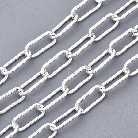 304 Stainless Steel Paperclip Chains CHS-N001-02S-1