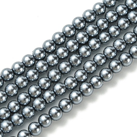 Grade A Glass Pearl Beads HY-J001-4mm-HX027-1