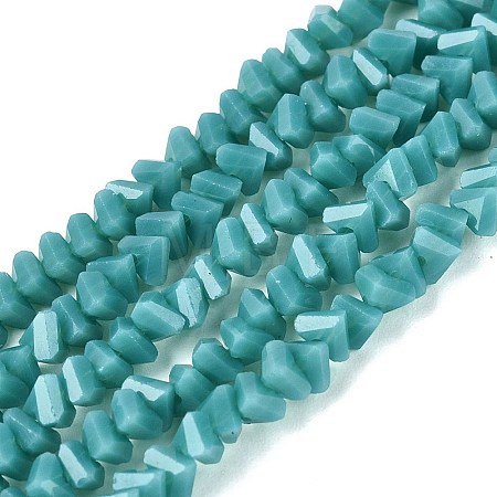 Opaque Glass Beads Strands GLAA-N019-3mm-19-1
