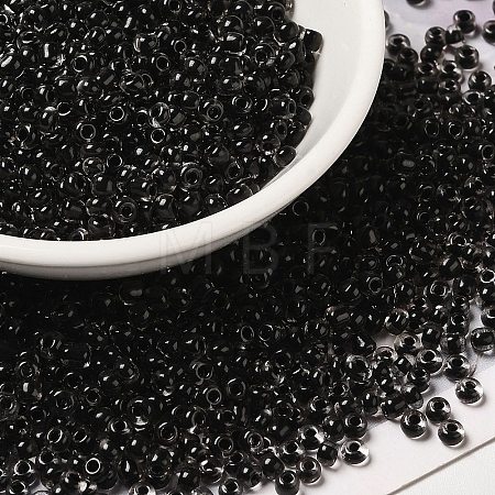 6/0 Transparent Glass Seed Beads SEED-F003-03A-08-1