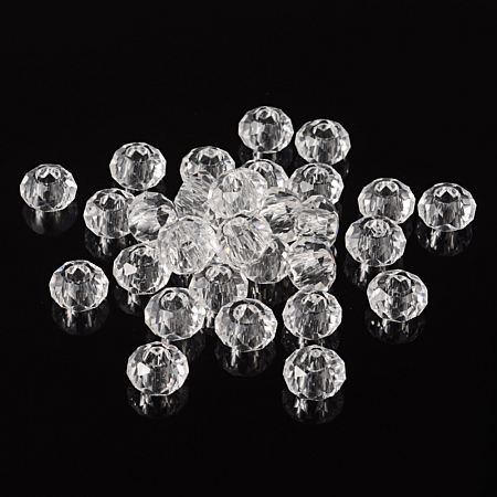 Glass European Beads GDA007-01-1