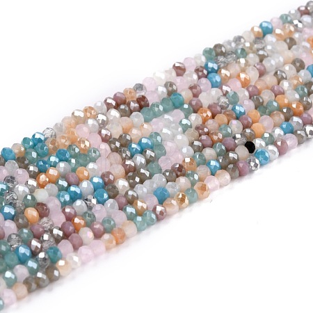 Glass Beads Strands GLAA-F106-C-20-1