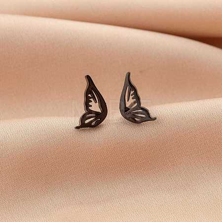 Stainless Steel Small Animal Stud Earrings for Women PW-WG87B69-16-1