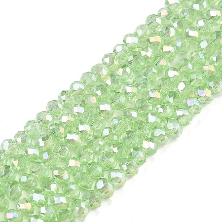 Electroplate Glass Beads Strands LS-EGLA-A044-T2mm-B09-1