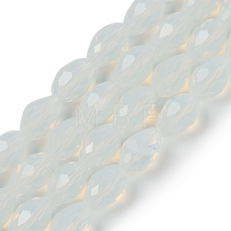Electroplate Imitation Jade Glass Beads Strands LS-EGLA-N013-J6mm-D02-1