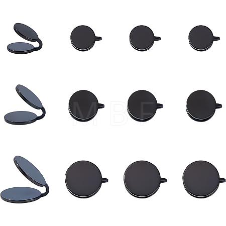 12Pcs 3 Styles 304 Stainless Steel Cuff Earrings EJEW-HS0001-36EB-1
