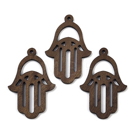 Walnut Wood Pendants WOOD-A025-16-1