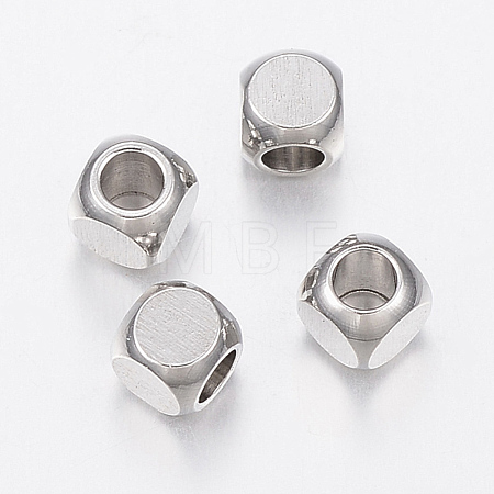 Tarnish Resistant 304 Stainless Steel Beads STAS-G170-36P-4mm-1