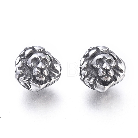 304 Stainless Steel Beads STAS-M274-091AS-1