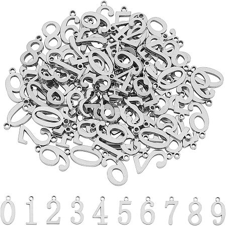 304 Stainless Steel Pendants STAS-UN0013-09P-1