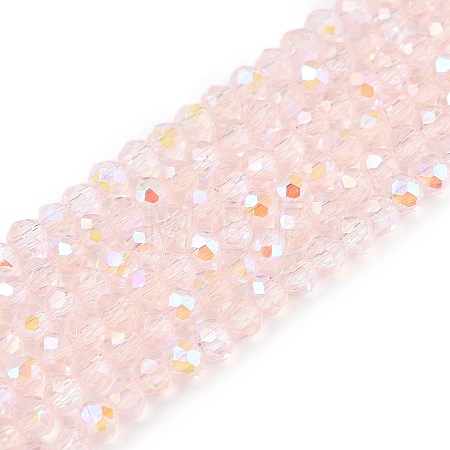 Electroplate Glass Beads Strands EGLA-A044-T1mm-L22-1
