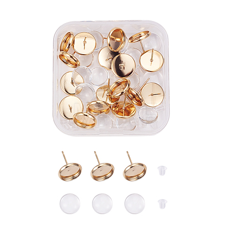 DIY Earring Making DIY-JP0005-26G-10mm-1