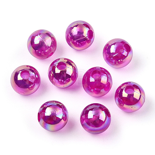 Transparent Acrylic Beads MACR-T046-01C-10-1