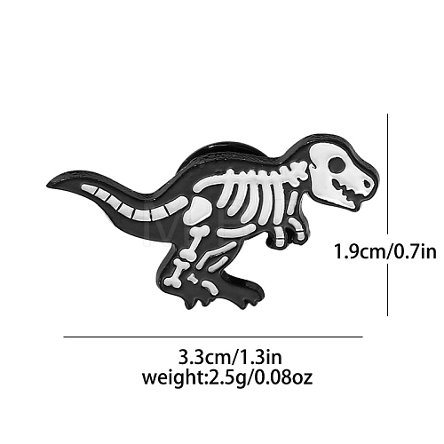 Halloween Skeleton Enamel Pins PW-WGEA66F-03-1