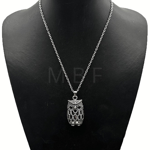 Fashion Unisex Alloy Rhinestone Pendant Necklaces YH1785-10-1