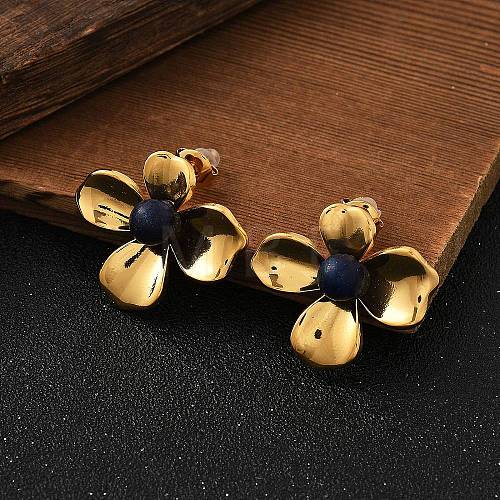 304 Stainless Steel Stud Earrings STAS-Z112-20G-04-1