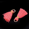 Polycotton(Polyester Cotton) Tassel Pendant Decorations FIND-S281-33-2