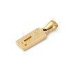 304 Stainless Steel Pendants STAS-Z120-03L-G-2