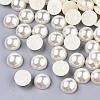 ABS Plastic Imitation Pearl Cabochons SACR-S738-10mm-Z24-1