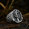 304 Stainless Steel Finger Rings for Men FS-WG78993-18-1