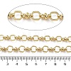 Rack Plating Brass Hexagon Link Chains CHC-G023-04G-2