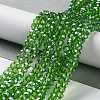 Electroplate Glass Bead Strands LS-EGLA-R015-4mm-14-1