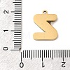 304 Stainless Steel Pendants STAS-K297-09Z-G-3