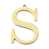 304 Stainless Steel Pendants STAS-C157-01G-S-1