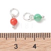 Dyed Natural Freshwater Shell Pendants PALLOY-JF05441-03-3