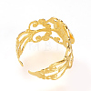 Adjustable Brass Ring Shanks KK-R037-260G-3