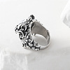 Punk Style 304 Stainless Steel Dragon Finger Rings for Men UN0454-2-4