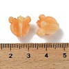 Synthetic Coral Carved Beads BSHE-P034-01A-3