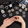 Square Acrylic Storage Boxes CON-WH0089-86-3