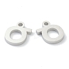 Non-Tarnish 304 Stainless Steel Charms STAS-G244-01S-2