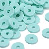 Eco-Friendly Handmade Polymer Clay Beads CLAY-R067-8.0mm-B20-1