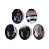 Natural Banded Agate(Dyed & Heated) Cabochons G-N361-05A-01-1