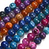 Natural Dragon Veins Agate Beads Strands GG-L001-L01-02-1