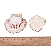 Electroplate Sea Shell Pendants X-SSHEL-S258-69A-3