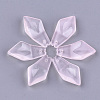 Transparent Spray Painted Glass Pendants X-GLAA-S183-21A-01-1
