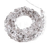 Natural Herkimer Diamond Beads Strands G-T144-B08-01-2